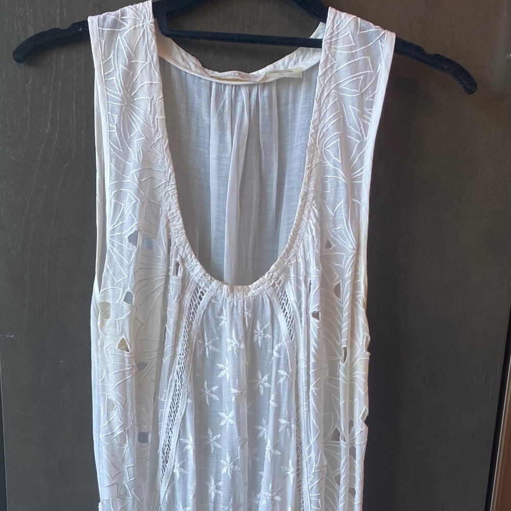 Ramy Brook White Beach Cover up